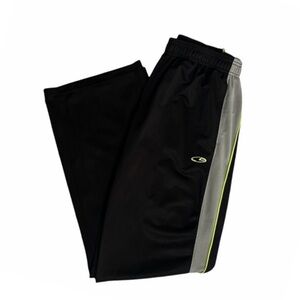 Champion Black Side Striped Track Pants Size XL